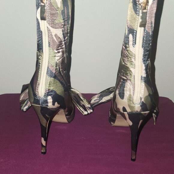 Pnk Elephant Camo Stilettos Size 7.5 US, 38 EU - Picture 8 of 9